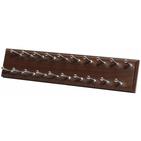 EASY TRACK CLOSET Easy Track Closet Easy Track Truffle Sliding Tie Rack  RA1200-T-4 RA1200-T-4